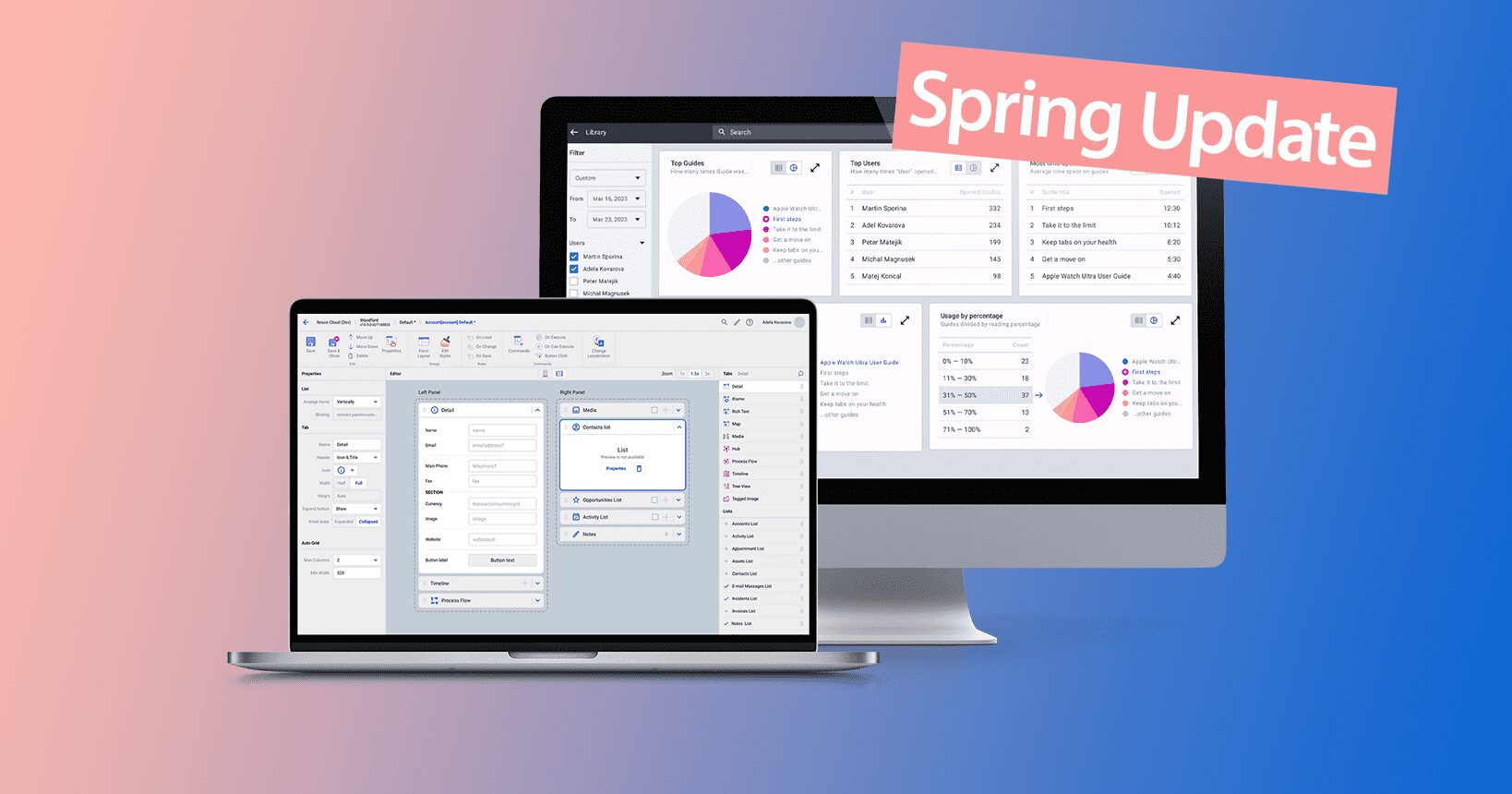 Resco Statistics Dashboard and Form designer